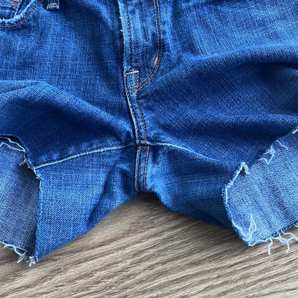 Citizens of Humanity Low Waist Flare Ingrid Cutoff Shorts Size 28 - Picture 6 of 15